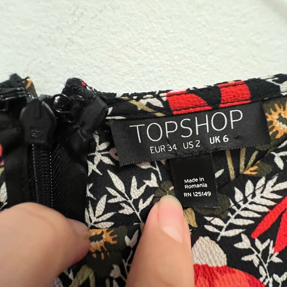 Floral Long Sleeve Dress - Picture 3 of 5